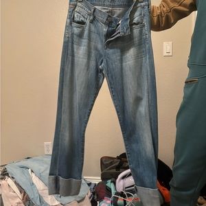 Cropped jeans